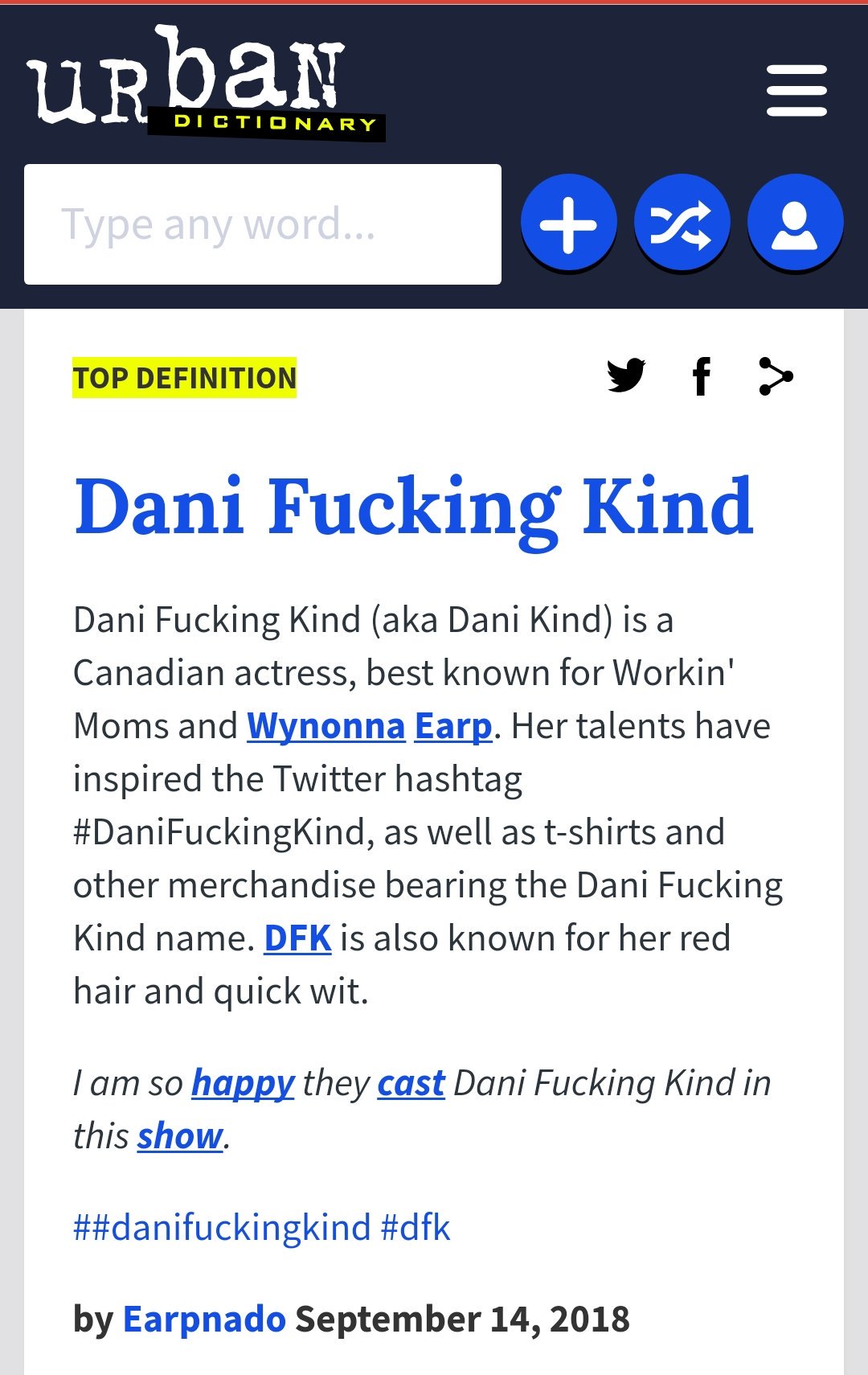 Urban Dictionary on X: @AnnaInDaSky Urban Dictionary: A site