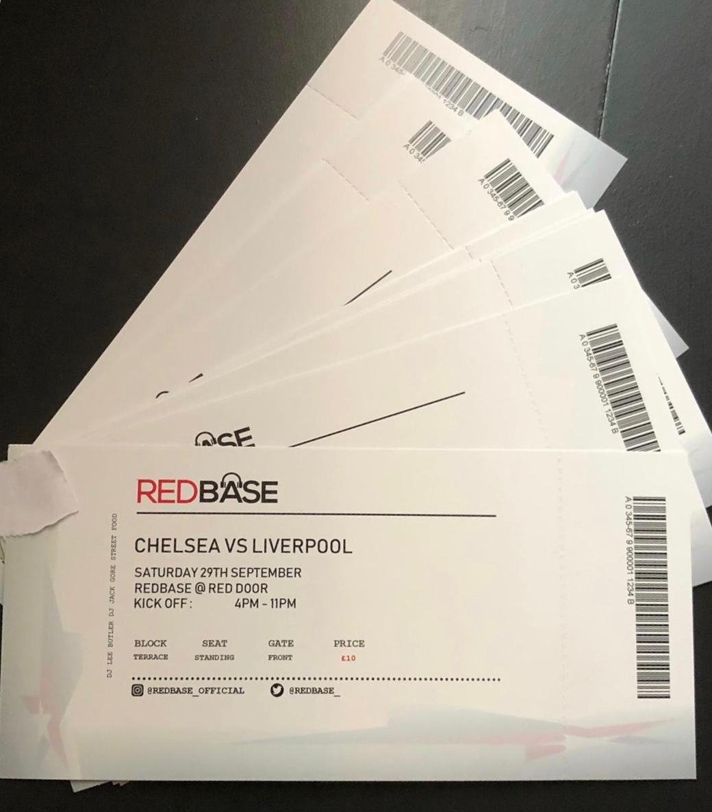 🔴 Dropping tickets off all this week! Message us for yours, tickets going fast don’t miss out on @djleebutler live on the decks after the match on 3 big screens 🔴