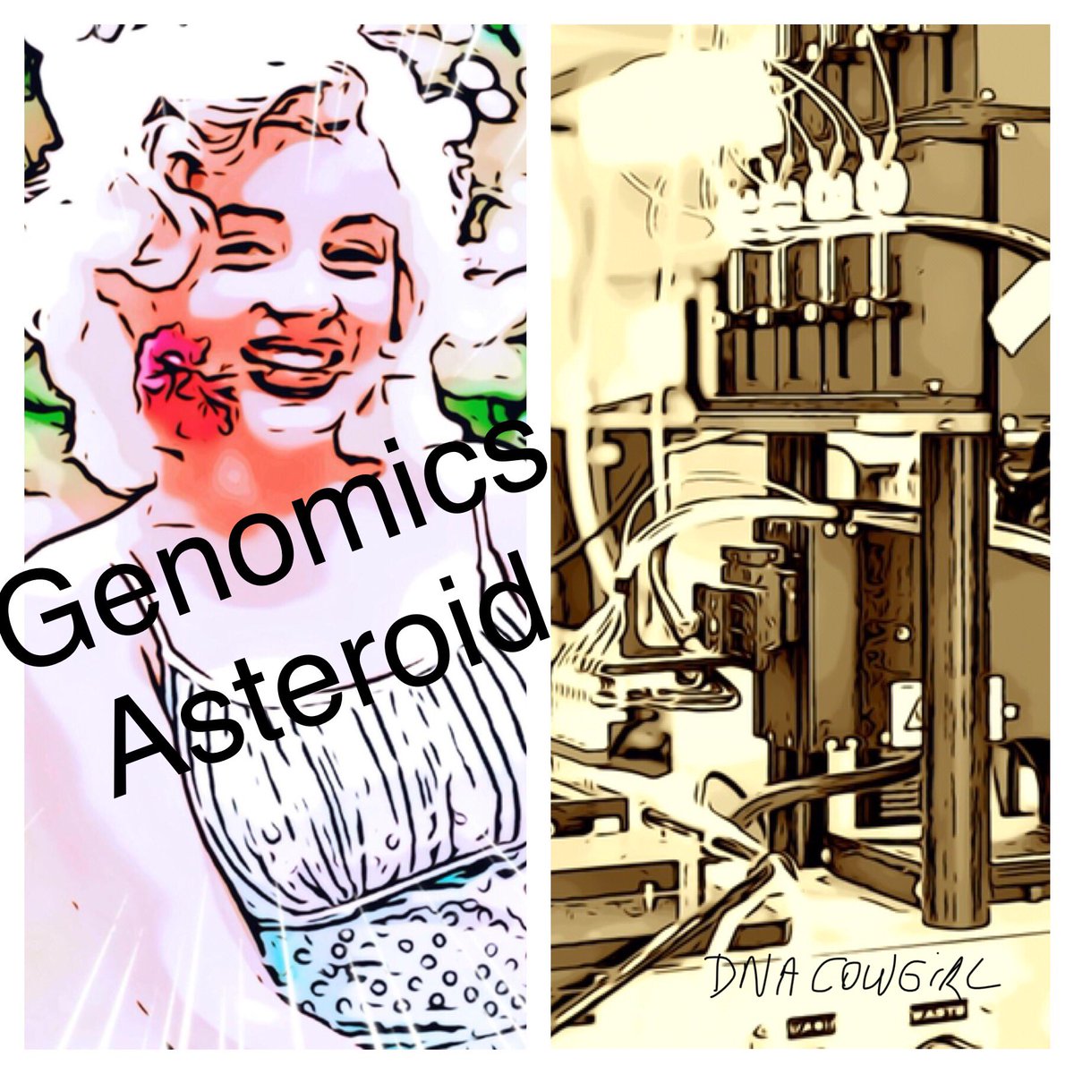 cathcoste's tweet photo. #GenomicsAsteroid 1 of the twin brothers is a #transhumanist; 1 isn’t. Both are rockstar scientists. Meet Hugo, leading the mission on #DRD4, an asteroid. In this #scifi written by my students from #Irvine you will discover cool gene editing tool #CRISPR can have stunning effects https://t.co/oJKimXh7xz