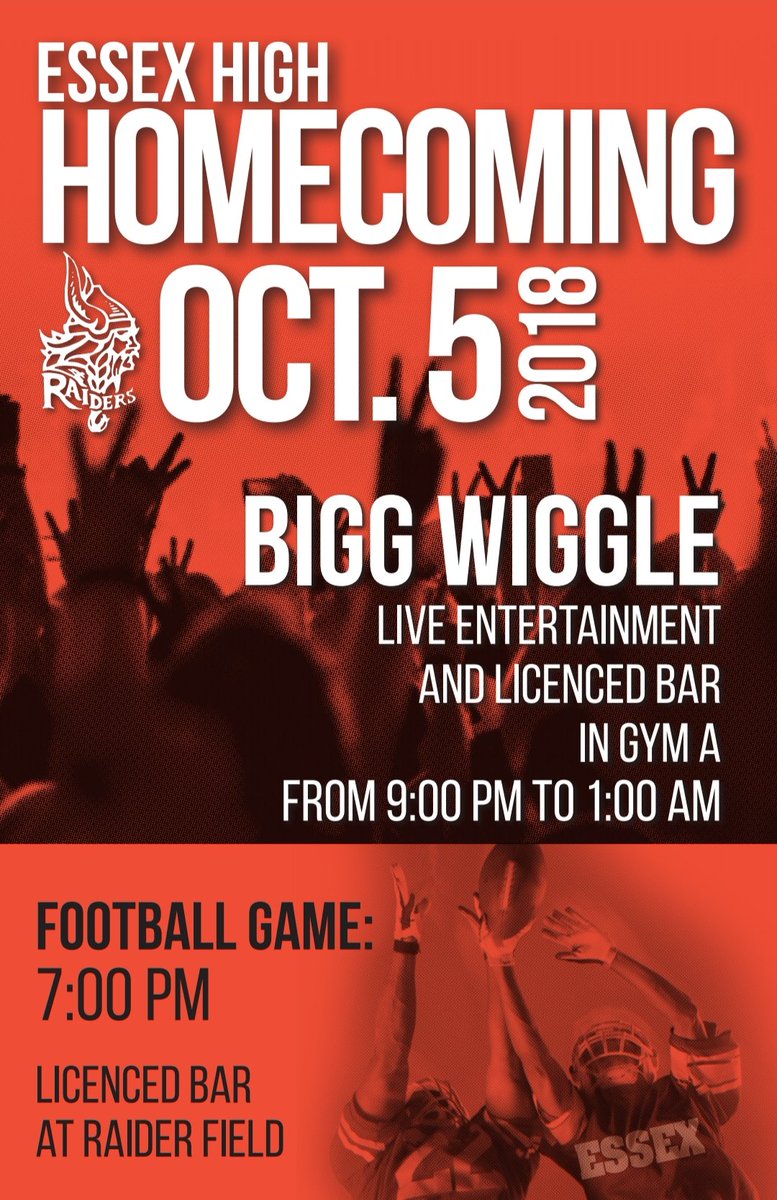 SXfootball's tweet photo. Save the date #raiderpride https://t.co/n2RjCT3ZoC