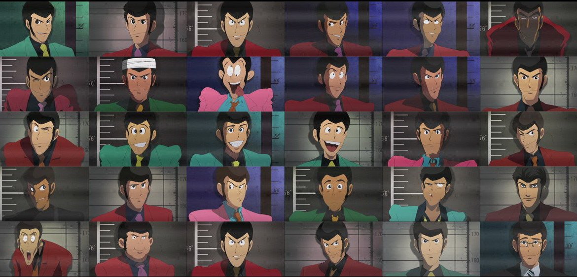 Il n'y a pas de chronologie dans l'univers Lupin, à quelques exceptions près (cela sera précisé dans la suite du thread).Bien qu'il s'agisse d'un code couleur crée à la base pour les ayants droit, on peut savoir le ton que va prendre un anime grâce à la couleur de sa veste: