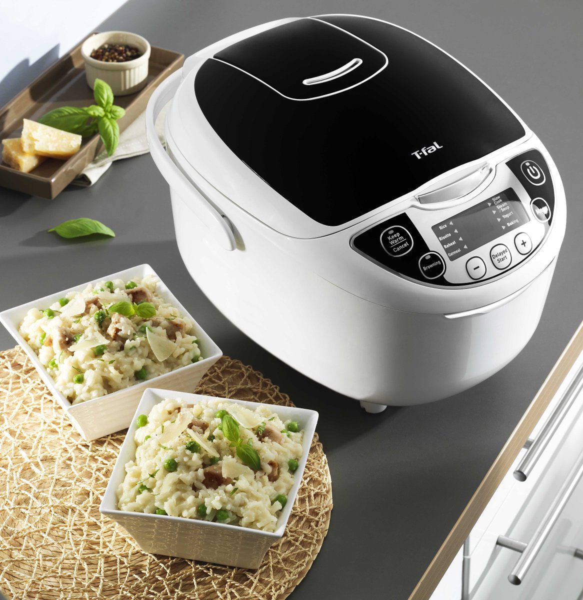 Tfal_Canada's tweet photo. When you're #CookingWithTfal 10-in-1 Multi-Cooker you can make your favourite dishes in one pot! With 10 cooking programs all set, enjoy easy meals with just a few clicks of a button. Bring one home today: https://t.co/ZtdxW1wUGU https://t.co/Rb6b6e1aoI
