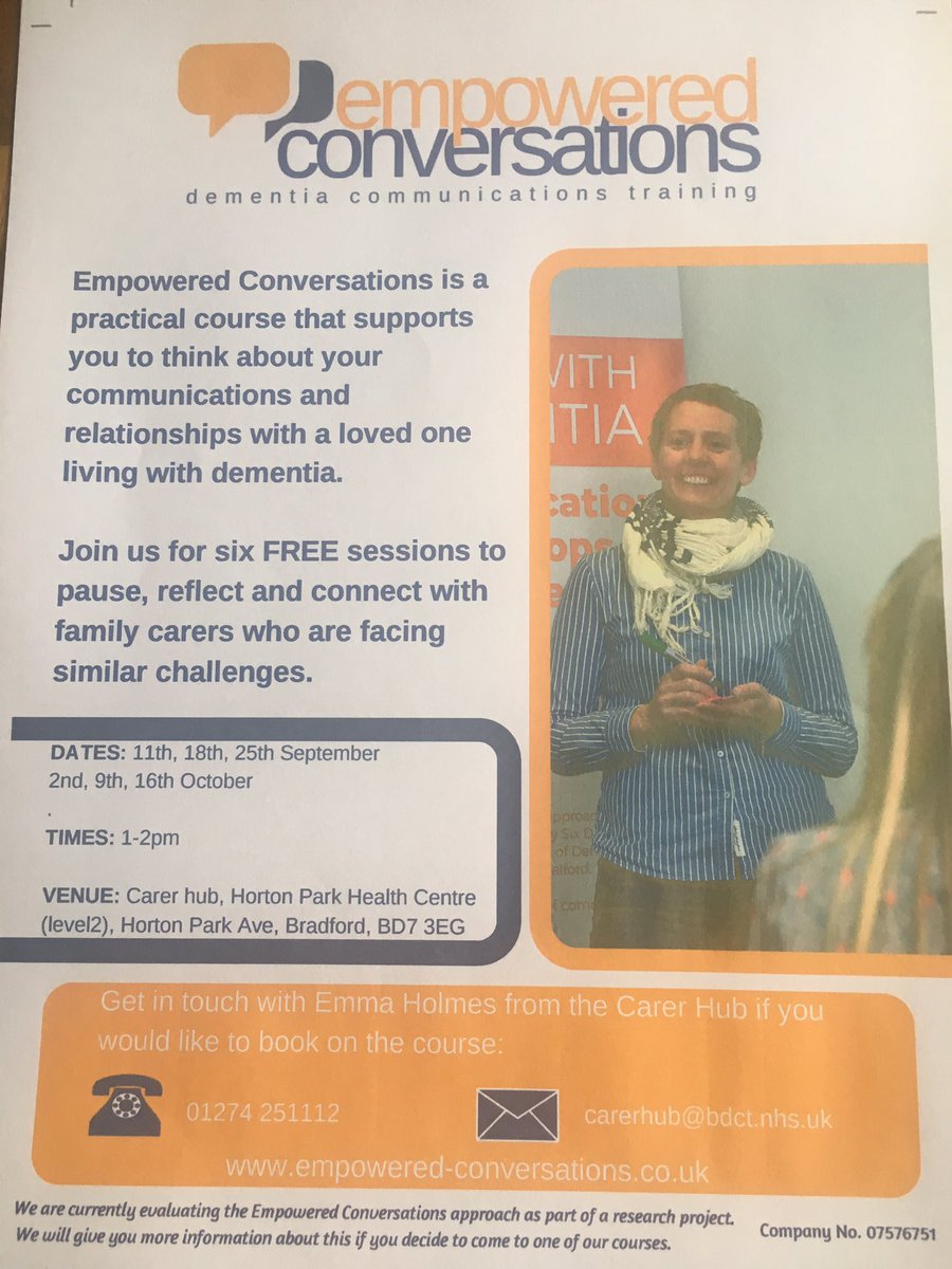 Dementia Friendly (@dementiailkley) on Twitter photo 