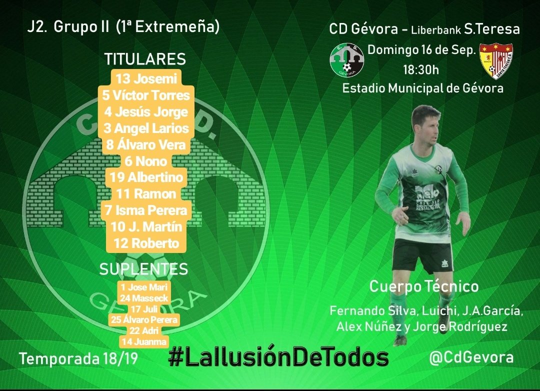 CdGevora's tweet photo. HOY JUGAMOS CON... https://t.co/KYnrdQ6NLt