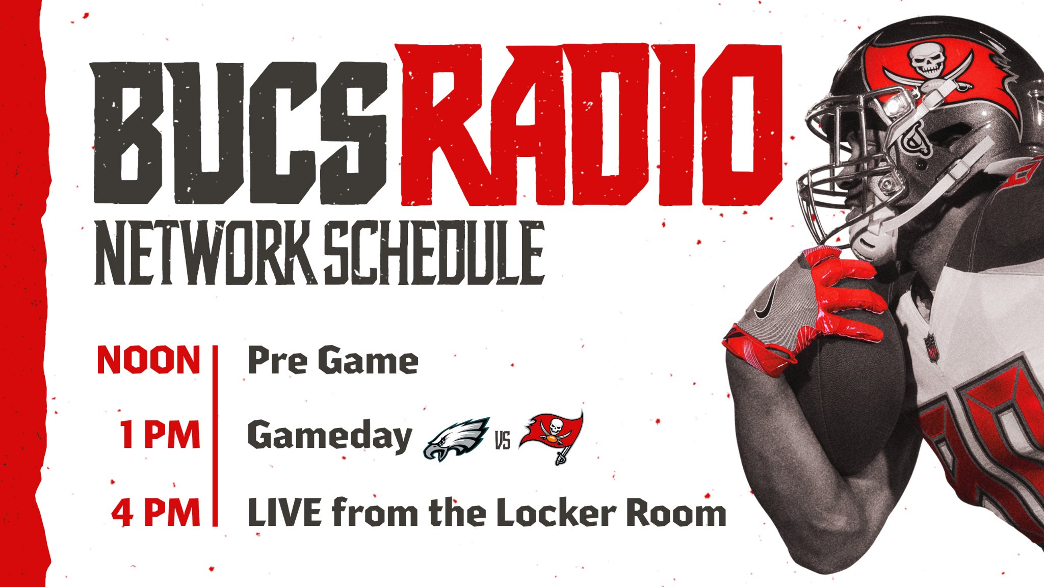 Tampa Bay Buccaneers on Twitter: "Don't miss out on any of the game action! Here's radio info