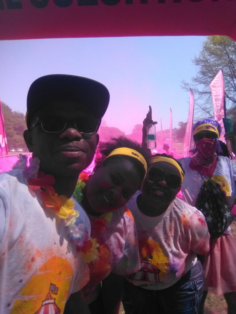 mongmoshate's tweet image. #TheColorrunSa #medihelpfun#fomo#daywellspent