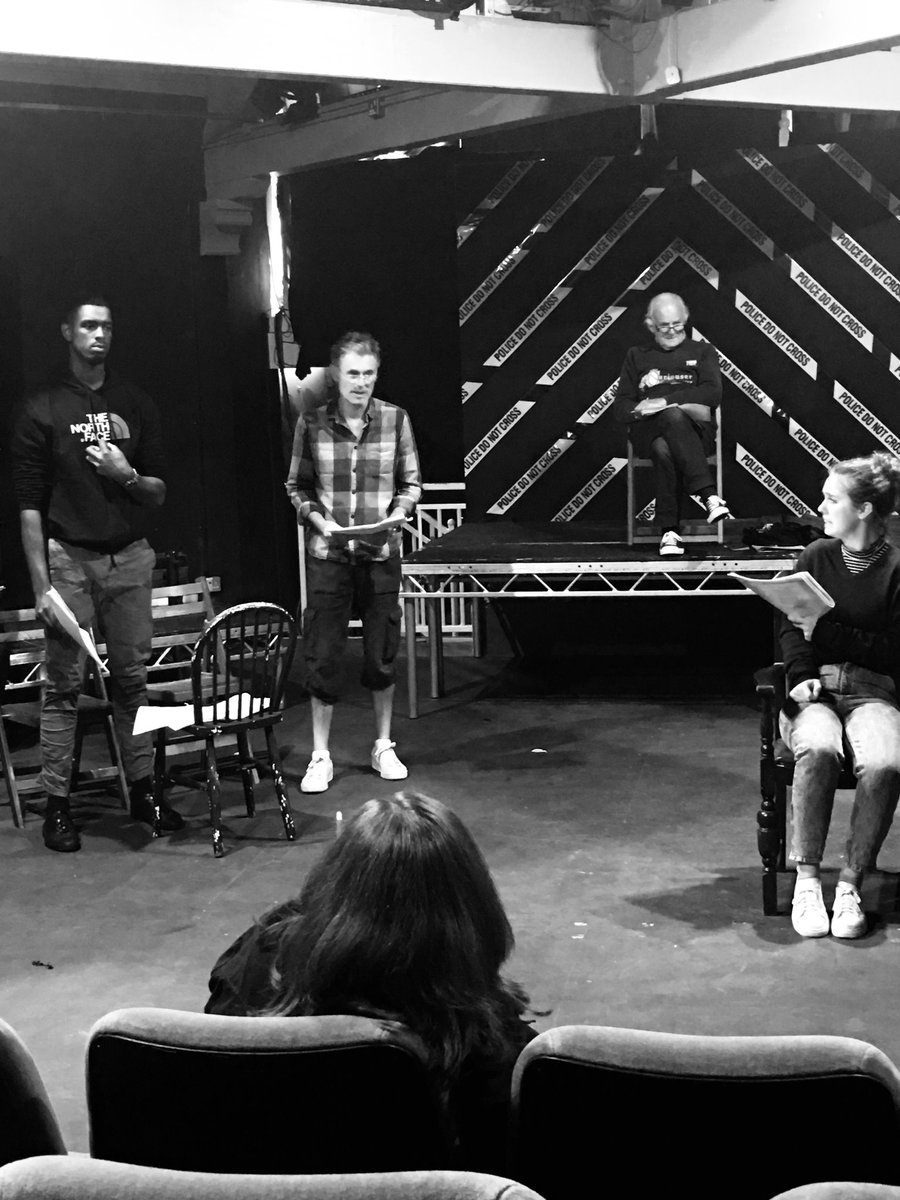 ToKillAMocking9's tweet photo. Well that was exciting! Today we had our first rehearsal in the ACTUAL auditorium space @towertheatre #mockingbird #goatticus https://t.co/WCM5FOP39w