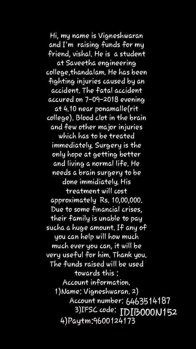 Villain_offcl's tweet image. En Friend ku Operation! Please Guys Ungalala Mudicha Help pannunga 🙏 #ShareMax