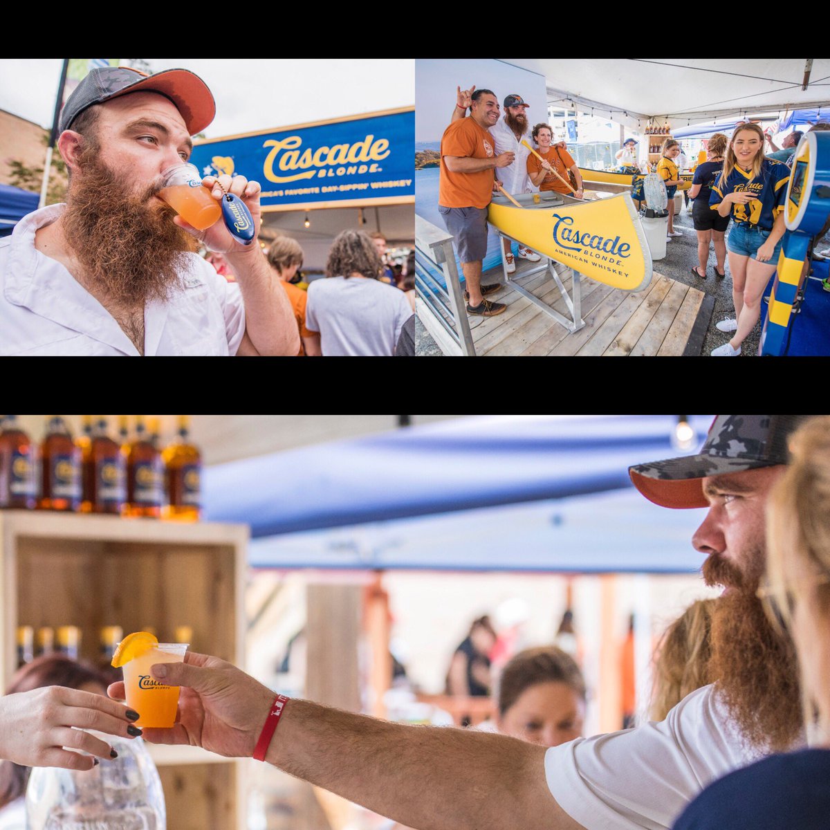 Studdard64's tweet photo. I Had a good time with the folks at Casade Blond yesterday! Thanks for everything!! Y’all need to grab a bottle of this fine Whiskey #cascadepartner https://t.co/Rdj6bA2jcL