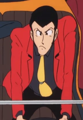 Vert: Calme et héroïque (Miyazaki Style)Rouge: Lupin classiqueRose: Foufou et cartoonesqueBleu: Lupin moderneEvidemment, ce code couleur ne s'applique pas forcément à la version manga et n'est plus vraiment respecté depuis "Une Femme nommée Mine Fujiko".