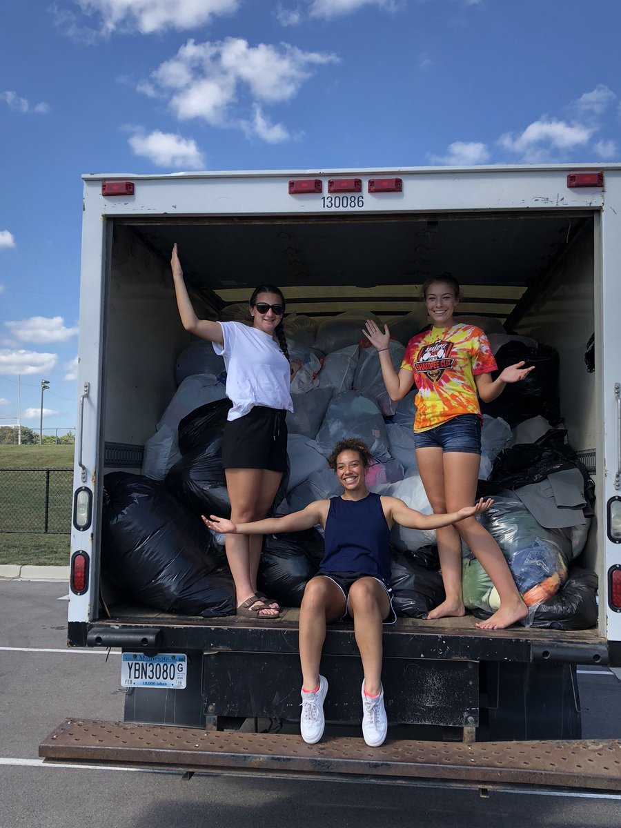 Ws on Ws and on top of that we filled the truck ! ❤️thanks to everyone who donated and don’t forget to come watch us play PRIOR LAKE this Tuesday 😈 #ShakoStrong #VictoriesOnAndOffThePitch