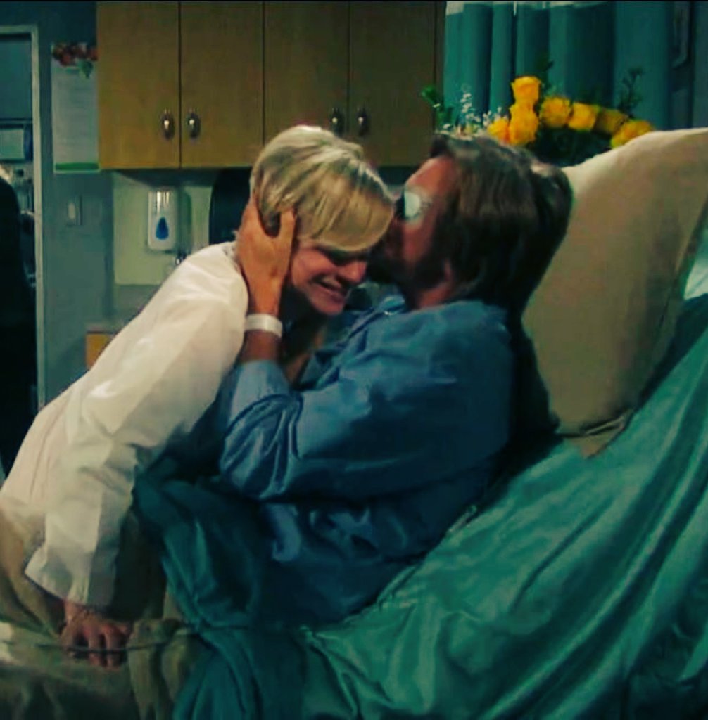 nokaroline's tweet image. I miss seeing these two bringing some sweet and flirtatious humour and joy to my TV screen. Nobody does it better. These two are desperately needed on #days #bringpatchback #stayla @marybeth_evans1 @officialnichols @carlivatiron