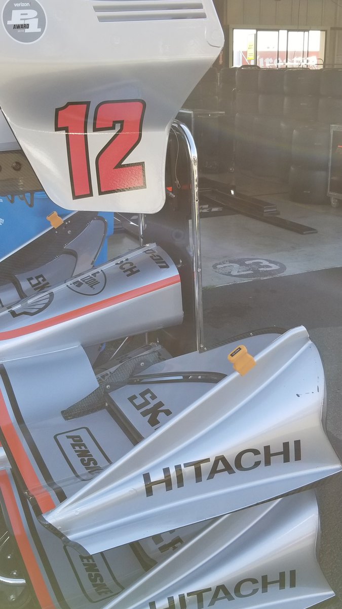 FormulaThoughts's tweet image. When you beat the teams to the paddock but they left their wings out for you to look at...