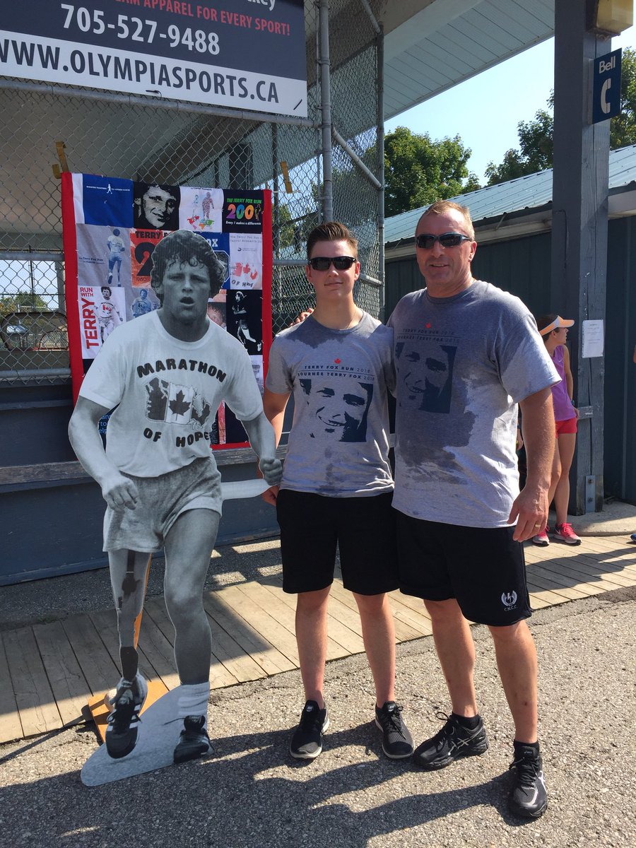 Chris Jackel 🇨🇦🇺🇸🇩🇪 (@cmjackel) on Twitter photo Did it! Ran 10k with <a href="/Daniel_Jackel9/">Daniel Jackel</a> in our 3rd <a href="/TerryFoxCanada/">Terry Fox Foundation</a> <a href="/midlandterryfox/">Terry Fox Run</a> run. HUGE thx to all who supported. Still time to donate:
secure.terryfox.ca/registrant/mob… Did it! Ran 10k with <a href="/Daniel_Jackel9/">Daniel Jackel</a> in our 3rd <a href="/TerryFoxCanada/">Terry Fox Foundation</a> <a href="/midlandterryfox/">Terry Fox Run</a> run. HUGE thx to all who supported. Still time to donate:
secure.terryfox.ca/registrant/mob…