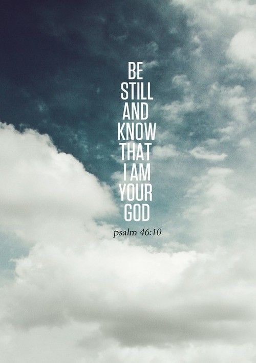 Strange that being still can be so hard. That it requires effort. Worth it though. #peacewithGod