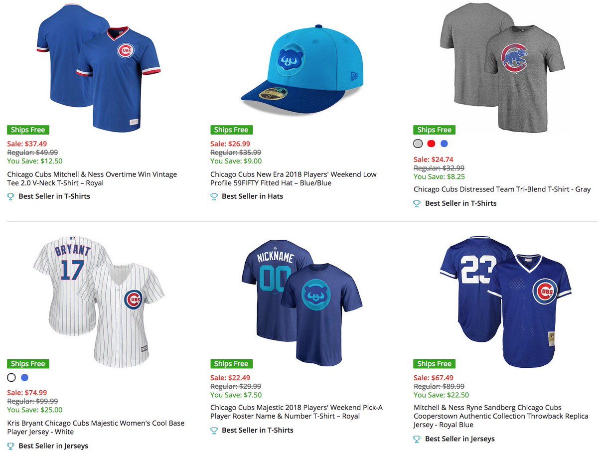 clearance cubs shirts