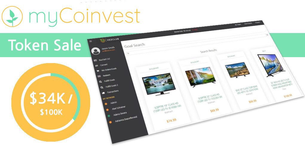 myCoinvest's tweet photo. Reminder that our Token Sale is still live! To remain eligible for our Airdrop Program, you must own atleast 10 CVZT.

Users who purchase 500+ CVZT can become node holders and begin harvesting network fees!

You can purchase CVZT at https://t.co/8MgoaT1c1g https://t.co/rMzIdFusAy