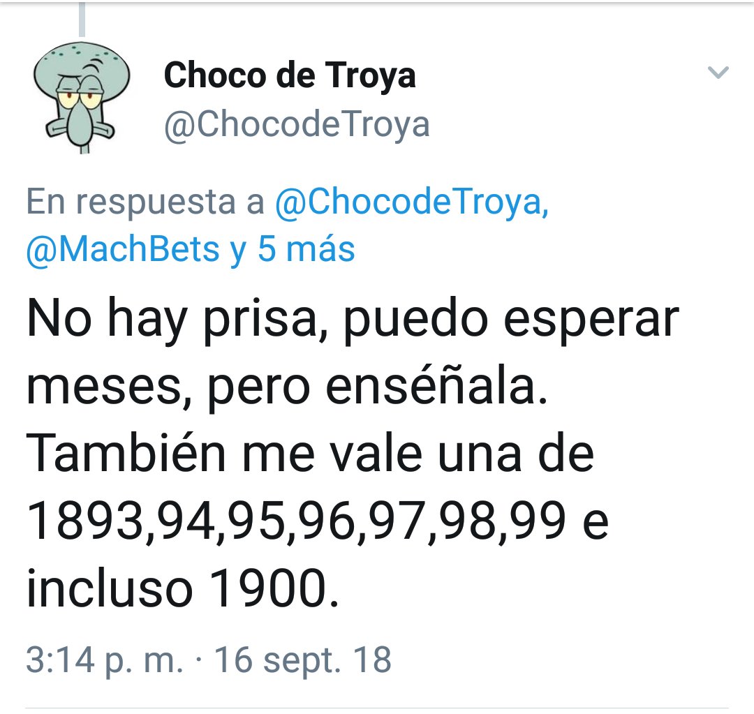 ChocodeTroya's tweet photo. Así actua alguno estos días. Te dicen que el Sevilla no es de 1890 pq no hay acta de ningún partido jugado en 1892, pero sí del Recre. Le dices que te muestre un acta (valdría crónica o resultado) de un partido de fútbol del Recre entre 1893 y 1900. Respuesta: borra la cuenta. https://t.co/VGCqLIQCIp