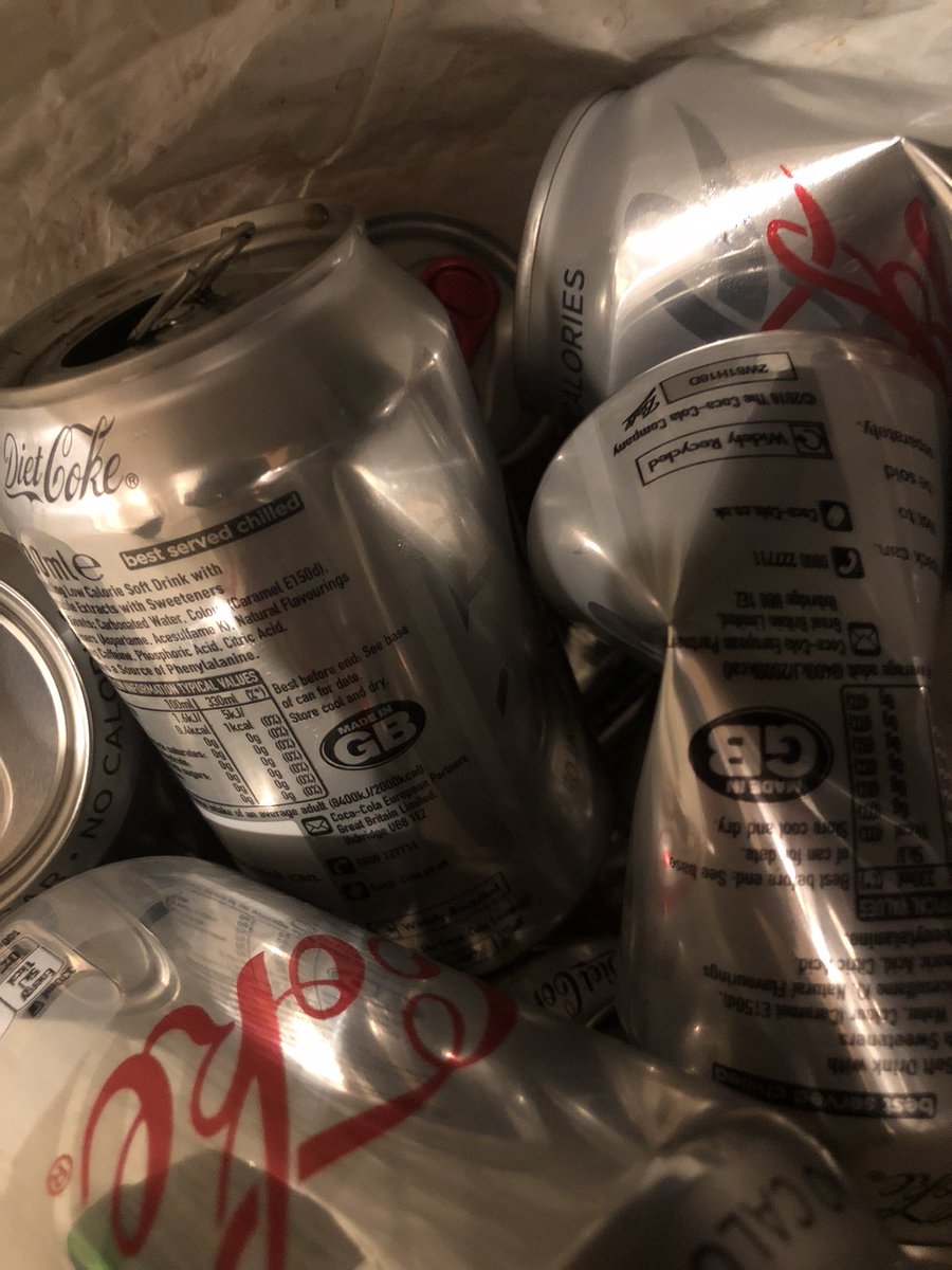 Would you all save your drinks cans for us? We can convert them to cash with Cyclone Works! Let us know when you would like us to collect them from you!