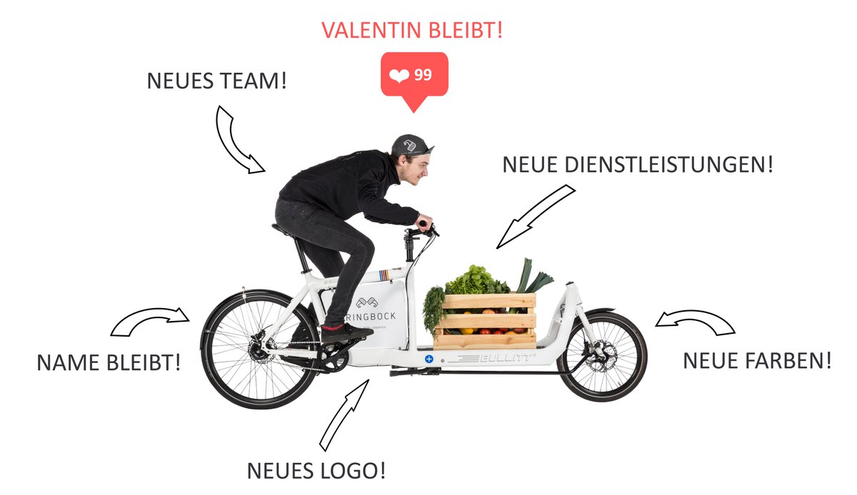 BRINGBOCK's tweet photo. RESTART: Mit neuen Dienstleistungen und einem neuen Corporate Design!
Unseren Namen -BRINGBOCK- behalten wir natürlich. Auch bleiben wir unserer Homebase Saarbrücken treu, wobei wir unseren Hauptsitz nach Hamburg verlagert haben.
#BRINGBOCK #RESTART #SAARBRÜCKEN #HAMBURG https://t.co/Lf8flkUGhu