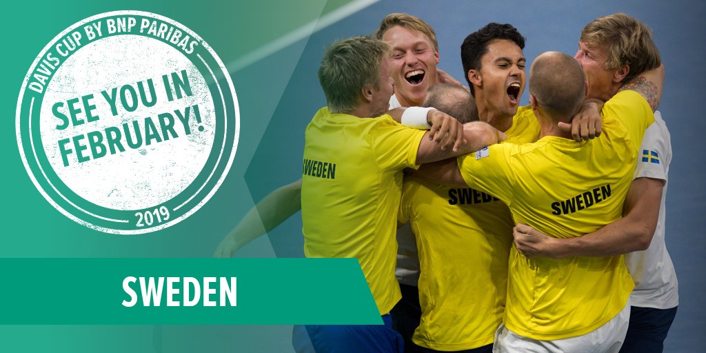 Sweden maintained its unbeaten #DavisCup record against Switzerland and booked its spot in the 2019 #DavisCupFinals Qualifying Round!

Will it get a home draw in February? The draw takes place on 26 September!

Read today's report: po.st/SUIvSWEDay3

🇨🇭2️⃣🆚3️⃣🇸🇪