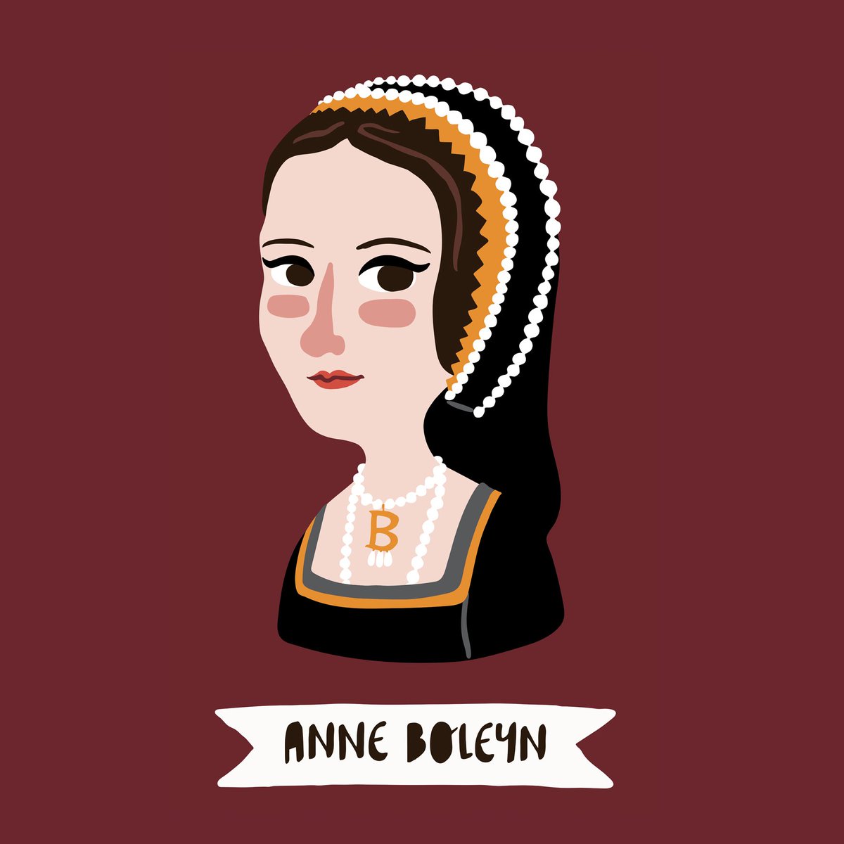 vbarronART's tweet photo. Anne Boleyn #anneboleyn #boleyn #boleynqueen #henryviii #tudors #tudor #tudorqueen #englishqueen #illustrator #vectorart #digitalart #digitalillustration #vbarronart #victoriabarronart https://t.co/uelqzqLu2Z