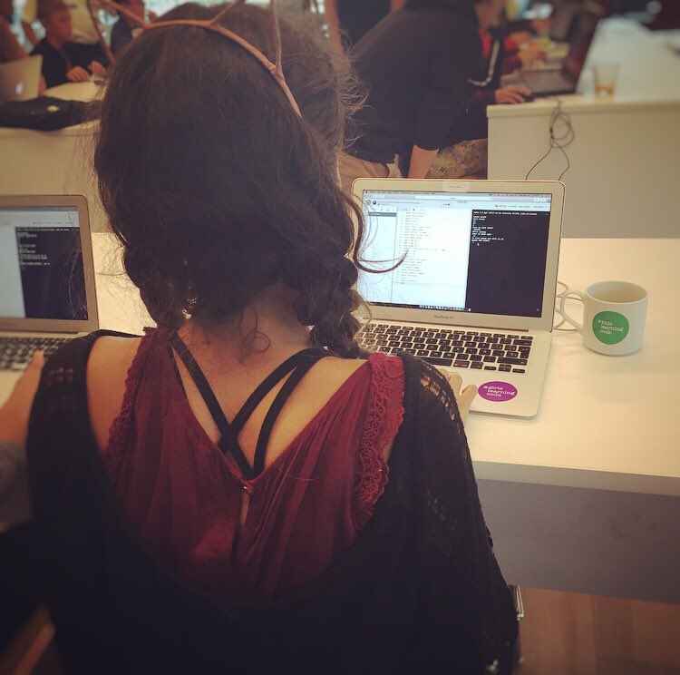 MarthaSalazarS's tweet image. My “little one” coding in #Ruby - #girlslearningcode #canadalearningcode