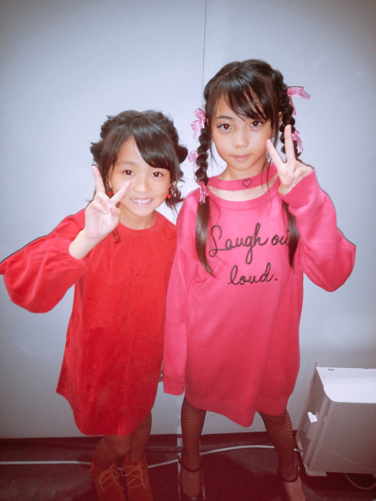 Rioたまにkouyou 昨日のショーのコーデ Ingnifirst Ingnifirst Official さんのピンクのワンピースでした お友達のひなたちゃんにも会えたよ Ingnifirst イングファースト Pink ピンク Onepiece ワンピース Kidsfashion Kidsmodel キッズ