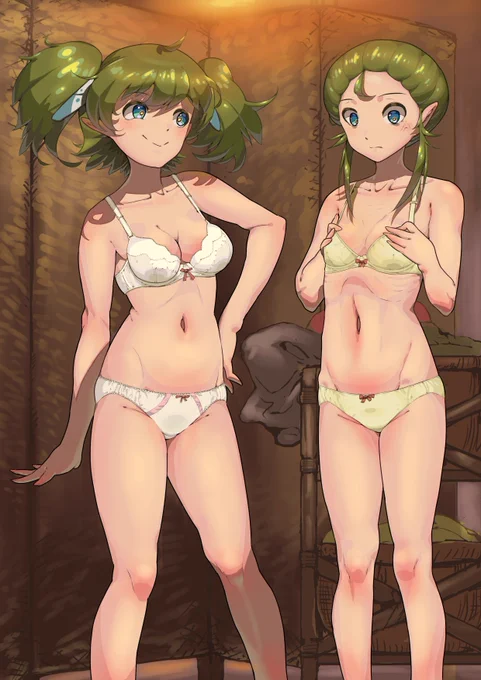 ちなみにこれが修正前。大体2年前のやつなんだけど顔のゆがみが酷い。
あと色が若干飛び気味だったので抑えたりグラデーション掛けたりお胸をおっきくしたり細々と。体はそれほどいじってない。 