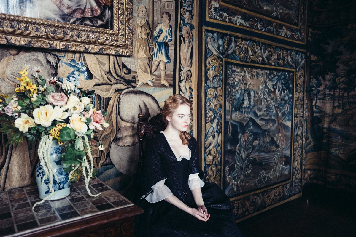 JCMovingPicture's tweet photo. @THEFAVOURITE (2018) Dir. @YorgosLanthimos - Starring @EmmaStone, @OliviaColeman &amp; @RachelWeisz -- UK Release 1st January 2019 -- From the Director of 'The Killing of a Sacred Deer' &amp; 'The Lobster', a beautifully madcap delve into the reign of Queen Anne. https://t.co/griCU8KkK0