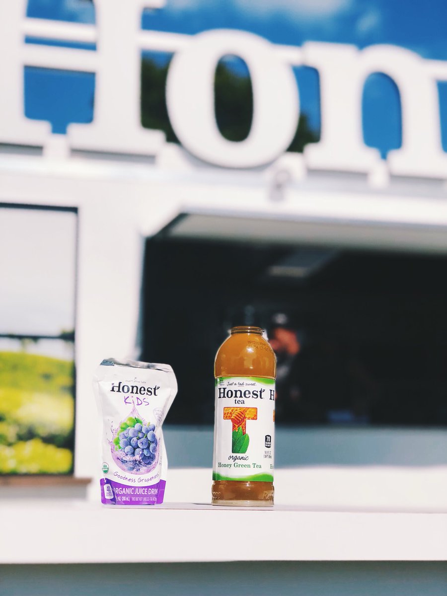 It’s a hot one out there today! Be sure to stop by the @HonestTea booth and cool off with delicious iced tea tastings 🌿
