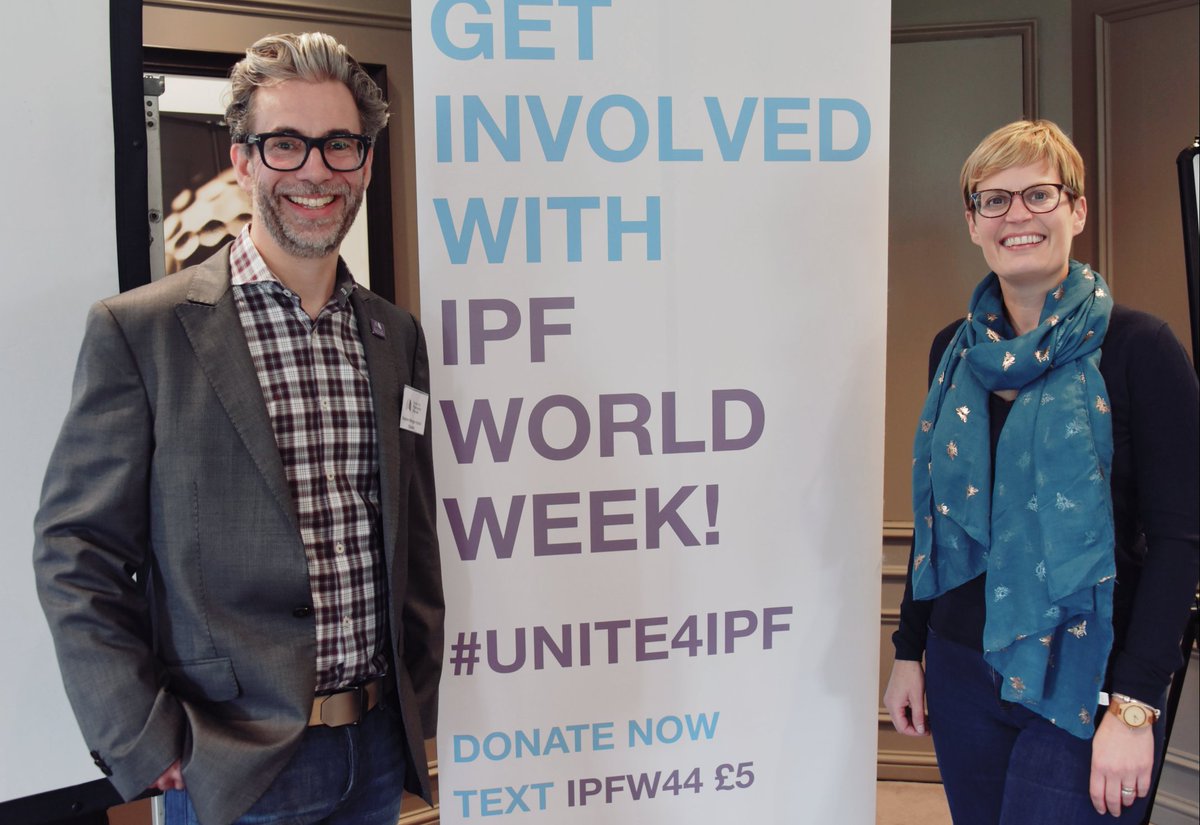 smorganhyland's tweet photo. A day of perspective & positives at the @ActionPFcharity Patient Council meeting with so many inspirational people discussing #IPF #PF #PulmonaryFibrosis in their lives Appropriate way to start #IPFWorldWeek; together as an IPF community #Unite4IPF Text IPFW44 Β£5 to donate #proud https://t.co/zpRMzuRG8y