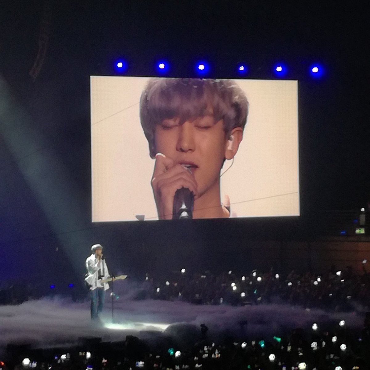 sunpurrie's tweet photo. I just wanted to say, that Chanyeol is the sunshine. Seeing his passion and dedication in person made me incredibly happy.
Please support him.
#EXO_MusicBankinBerlin https://t.co/42cCvxJtnU
