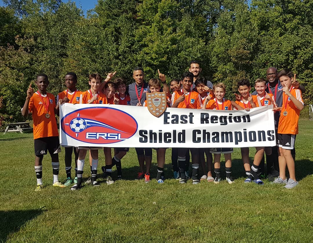 KNSAOttawa's tweet photo. Congratulations to our 2005 Boys for winning the ERSL U13 ER Shield Region Cup Championship this morning. Congrats to all coaches! 

Thanks to all the real MVP's  - The Parents. @SAACSoccer @OntarioIsSoccer @eodsa77 @EastRegionSL https://t.co/TJgBSaMX6F