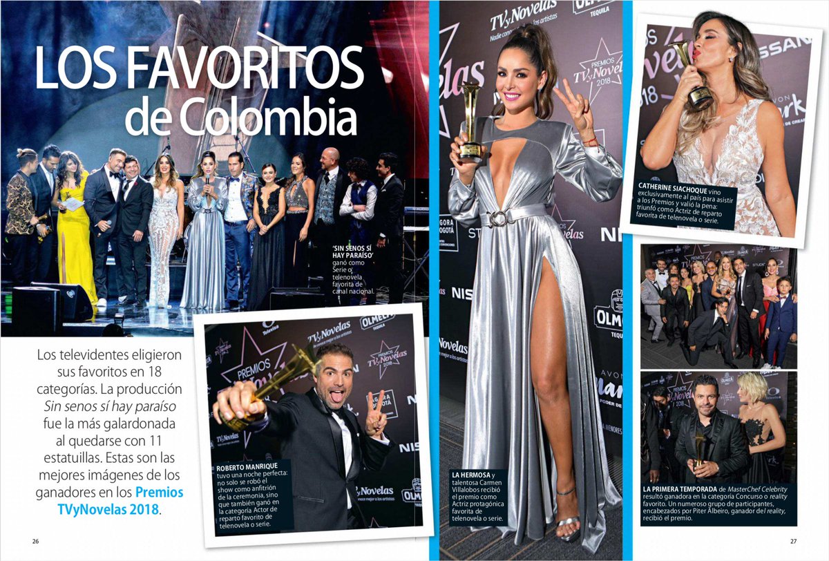 SiaroniTeam's tweet photo. Scans @siachoque premios TvyNovelas Colombia https://t.co/hJ7PbJLZo9
