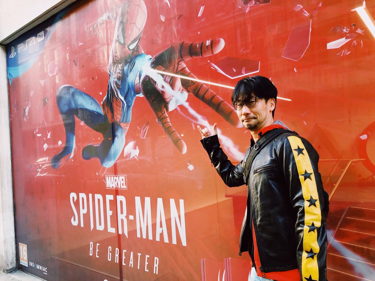 Kaizerkunkun's tweet image. Hideo Kojima today. 
本日の小島監督。