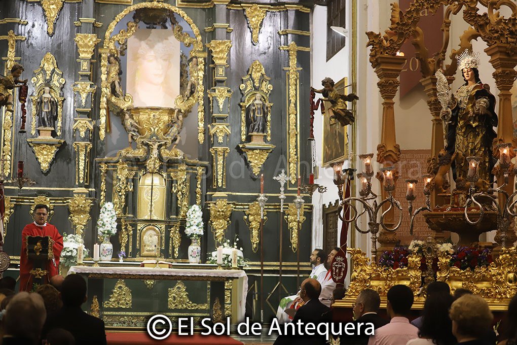 ElSoldAntequera's tweet image. ➕ AMPLIACIÓN: Función Votiva en Santa #Eufemia para conmemorar su festividad del 16 de Septiembre. #Antequera 👉🏻 bit.ly/2xnEX15