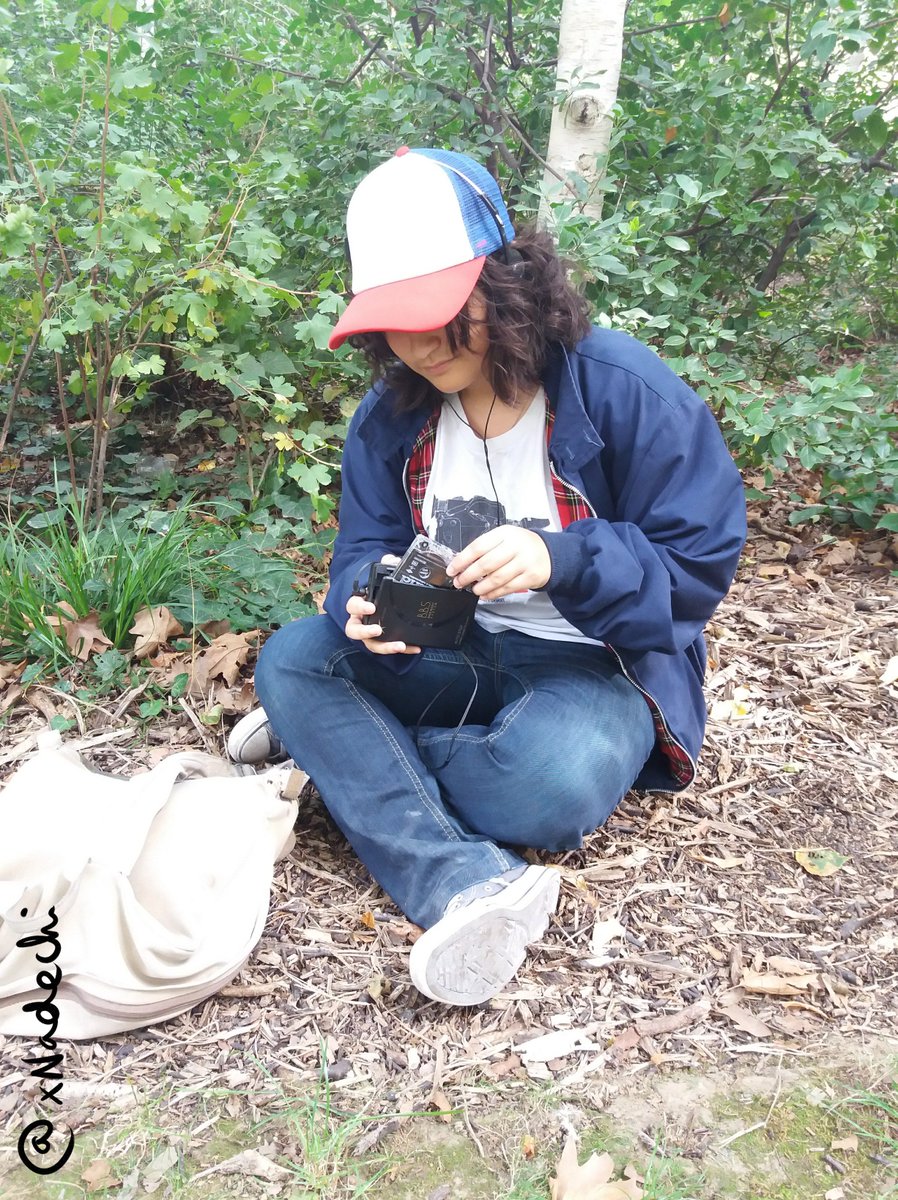 xNadechi's tweet image. Mon cosplay de Dustin Henderson de #StrangerThings @NetflixFR porté au Harajuku à Bercy ! Attention ! Sosie officiel de @GatenM123 (c'est faux)