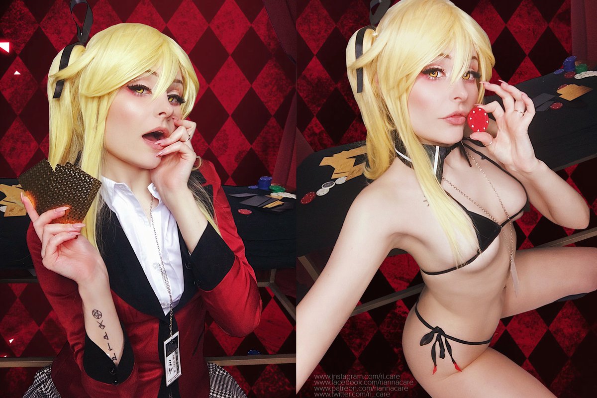Saotome Mary from #Kakegurui Why don't you take a gamble on me?http