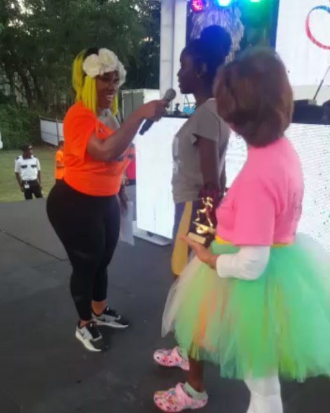 fluffymisskitty's tweet photo. Congratulations to Meisha Samuels, female under 12 winners in @ColourMeHappyRun!
.
.
#CMHR2018 #ColourMeHappyRun #ColourMeHappyJa #ColourJamaicaHappy #ColourRun #PowderRun #KindHearts #WGTR #Running #Charity #CharityRun #Fun #FunRun #JamaicaMoves #Educatโฆ https://t.co/mgzfIXi8Qh https://t.co/99OyIRSHPy