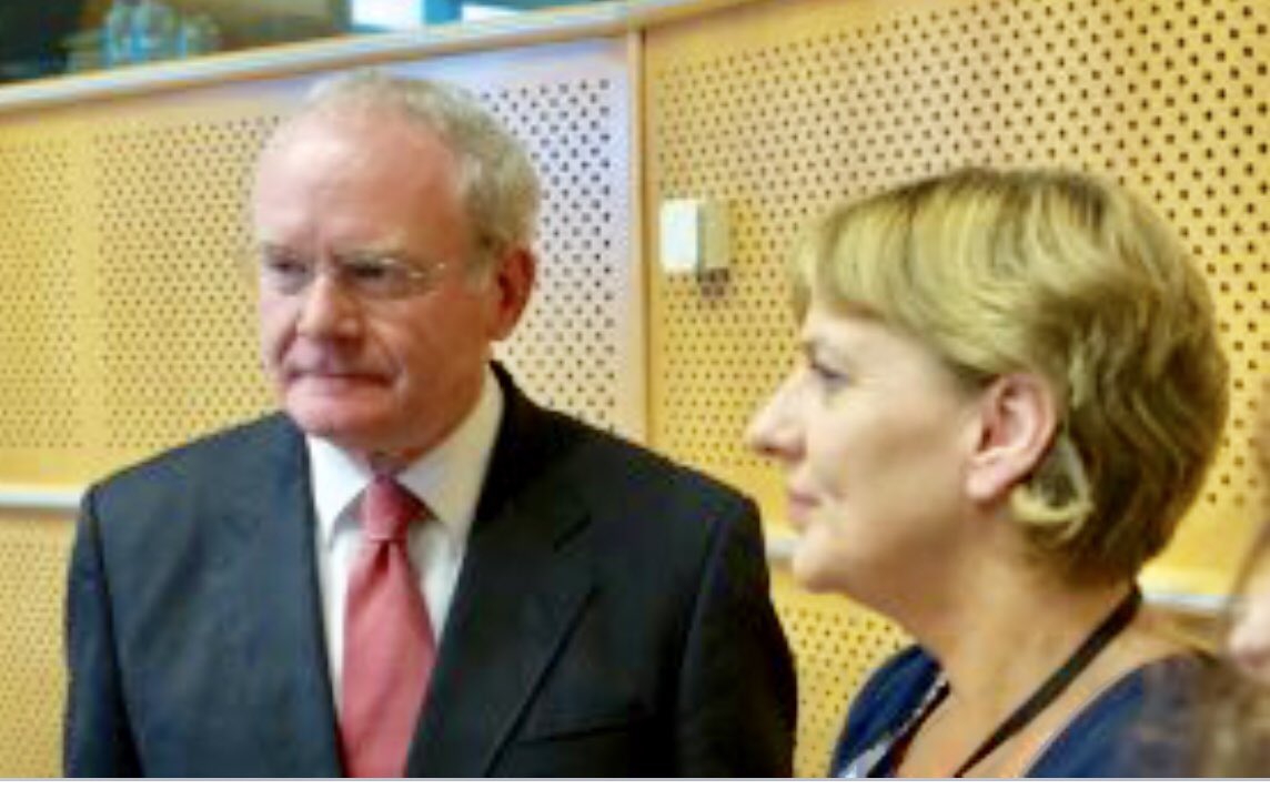 fiachramcg's tweet photo. A gargantuan congratulations to @LiadhNiRiadaMEP on becoming @sinnfeinireland candidate on our Presidential election. A new President for a new Ireland. My father will help guide you.🇮🇪 https://t.co/di0cKucwIP
