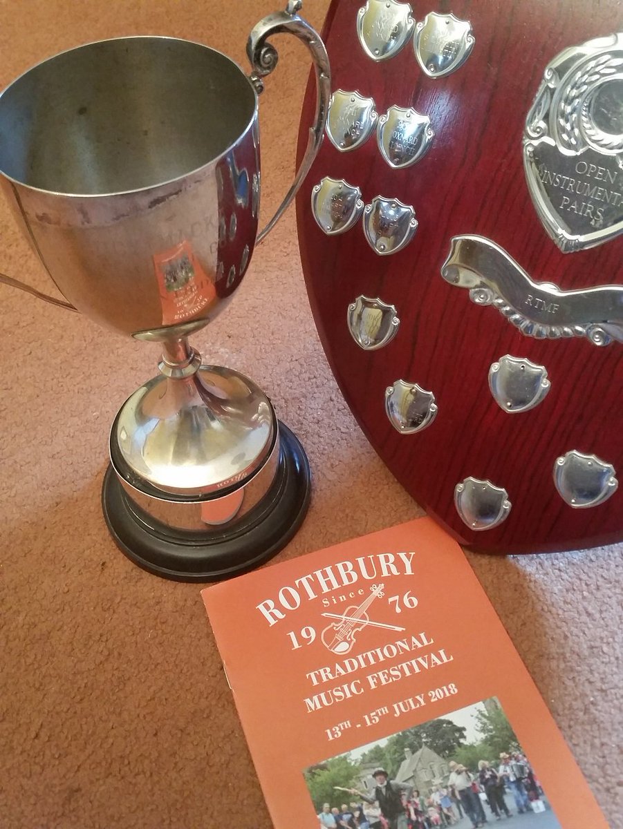 Our directors have been out and about this summer supporting #traditional #music. First up was <a href="/rothburymusic/">Rothbury Traditional Festival</a> - Instrumental Pairs winners and Open Fiddle for Ali, yay!
#fiddle #duet #englishfiddle <a href="/StewartHardyMus/">Stewart Hardy Music</a> <a href="/alisonsay/">Ali Say</a>