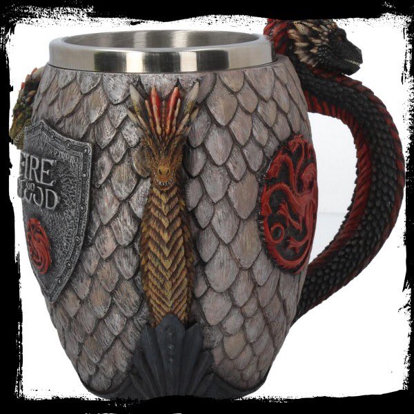 KLSDirect's tweet photo. These @GameOfThrones #Tankards are now available from our website. #Fireandblood https://t.co/7w4XO9AFDL