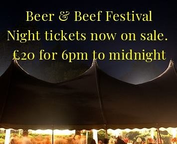 We have some full day tickets and now a limited number of night tickets available from beerandbeef.co.uk 
Please also get in touch asap if you require a bus lift.