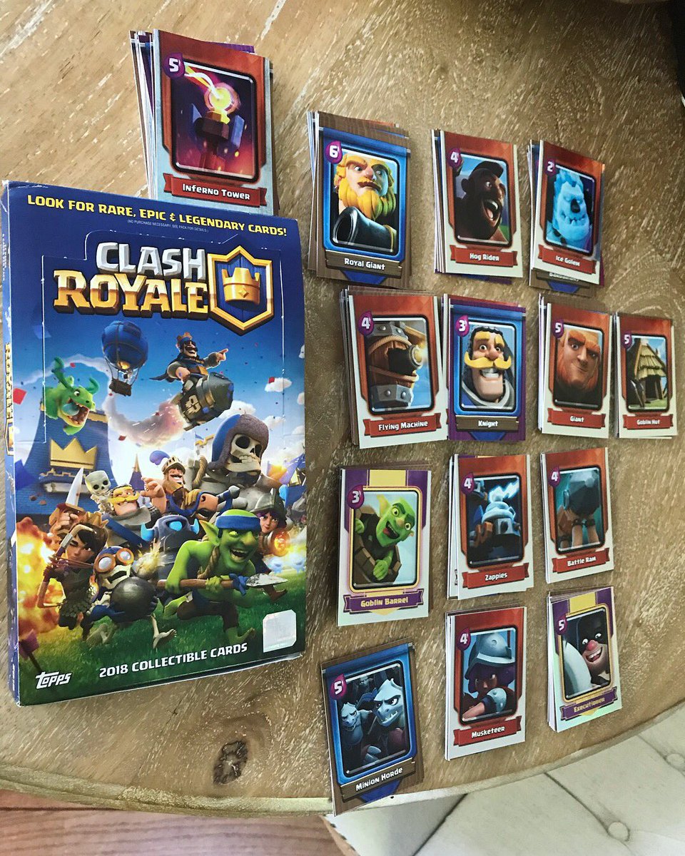 Code: SirTag on Twitter: "‼️GIVEAWAY‼️Clash Royale Trading Cards (Worth  $70!) To enter: 1️⃣ Follow @SirTagCR on Instagram 2️⃣ Check most recent  post *You MUST be 13+ years of age & be NA