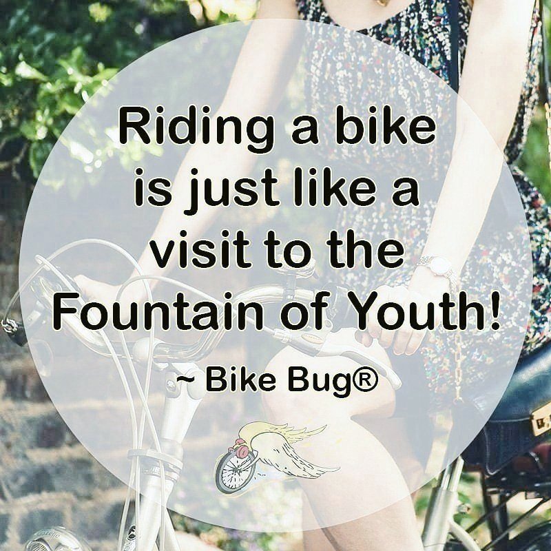Take some #action to feel #younger! 😃 Get #outside & go for a #bikeride! 🚲 We can #help with that! 👍

#SunddayMotivation #SundayFunday #SundayThoughts #bikelife #quote #bicycle #quotes #fitness #health #familyfun #success #fun #supersoulsunday #ThinkBIGSundayWithMarsha