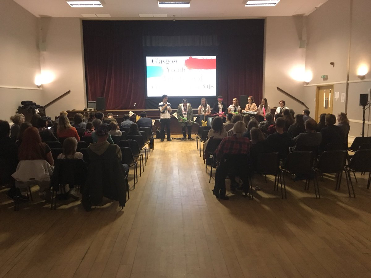 glasgowfilmedu's tweet photo. #GYFF18 Closing Gala film School of Rock at Blythswood Hall. Let’s get rockin’ 🤘 #YOYP2018 https://t.co/9YAuLMw2rb