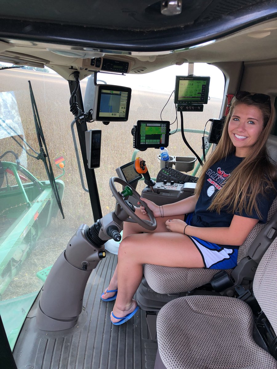 Letting my youngest take the reigns of the combine...as long as she’ll stay off of Snap!