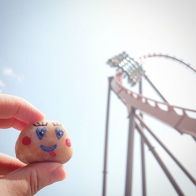 ChelseaMartin20's tweet image. I just realized that I never posted this picture of Lil' Guy checking out The Thunderbird roller coaster at Holiday World a several weeks ago. He got to ride it too (in my pocket)! ift.tt/2pdKOm1