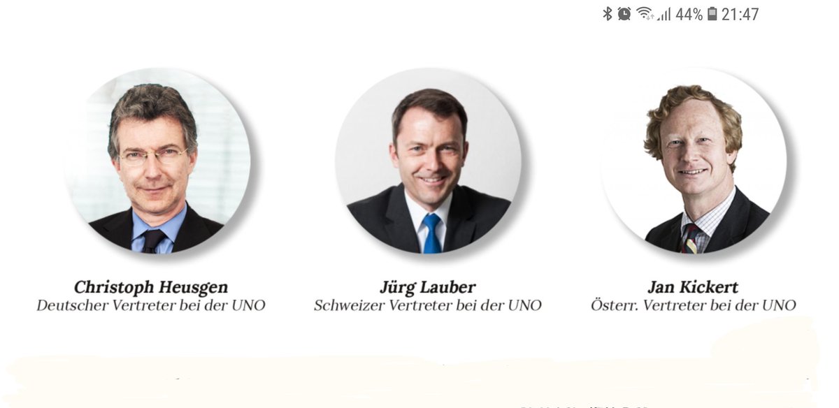 Sabbeltnurmuell's tweet photo. Wer sind diese Personen? Wer hat die gewählt? Warum haben die über die Zukunft ihrer Länder zu entscheiden? #ChristophHeusgen #JürgLauber #JanKickert #UNO #GlobalCompactMigration https://t.co/lk72235sQ1
